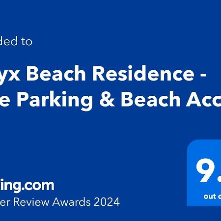 Onyx Beach Residence - Free Parking & Beach Access スヴェティ・ヴラス エクステリア 写真